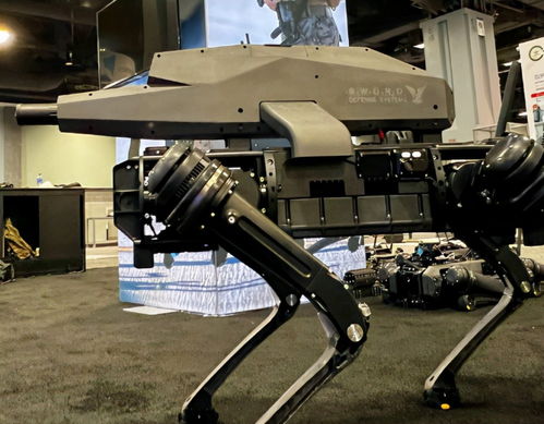 “幽灵猎犬” 美国近战机械犬实现千米外精准狙杀，颠覆未来战场规则